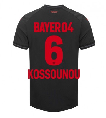 Bayer Leverkusen Odilon Kossounou #6 Primera Equipación 2023-24 Manga Corta